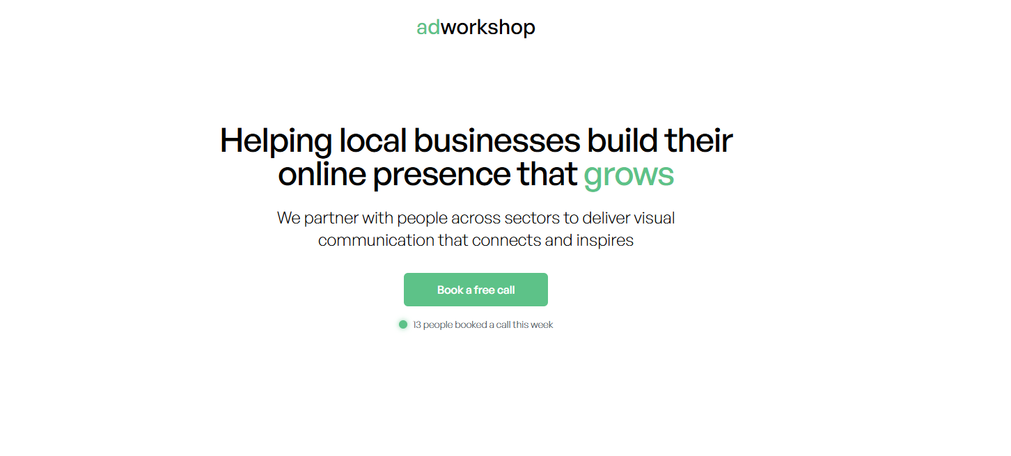 Adworkshop screenshot 1