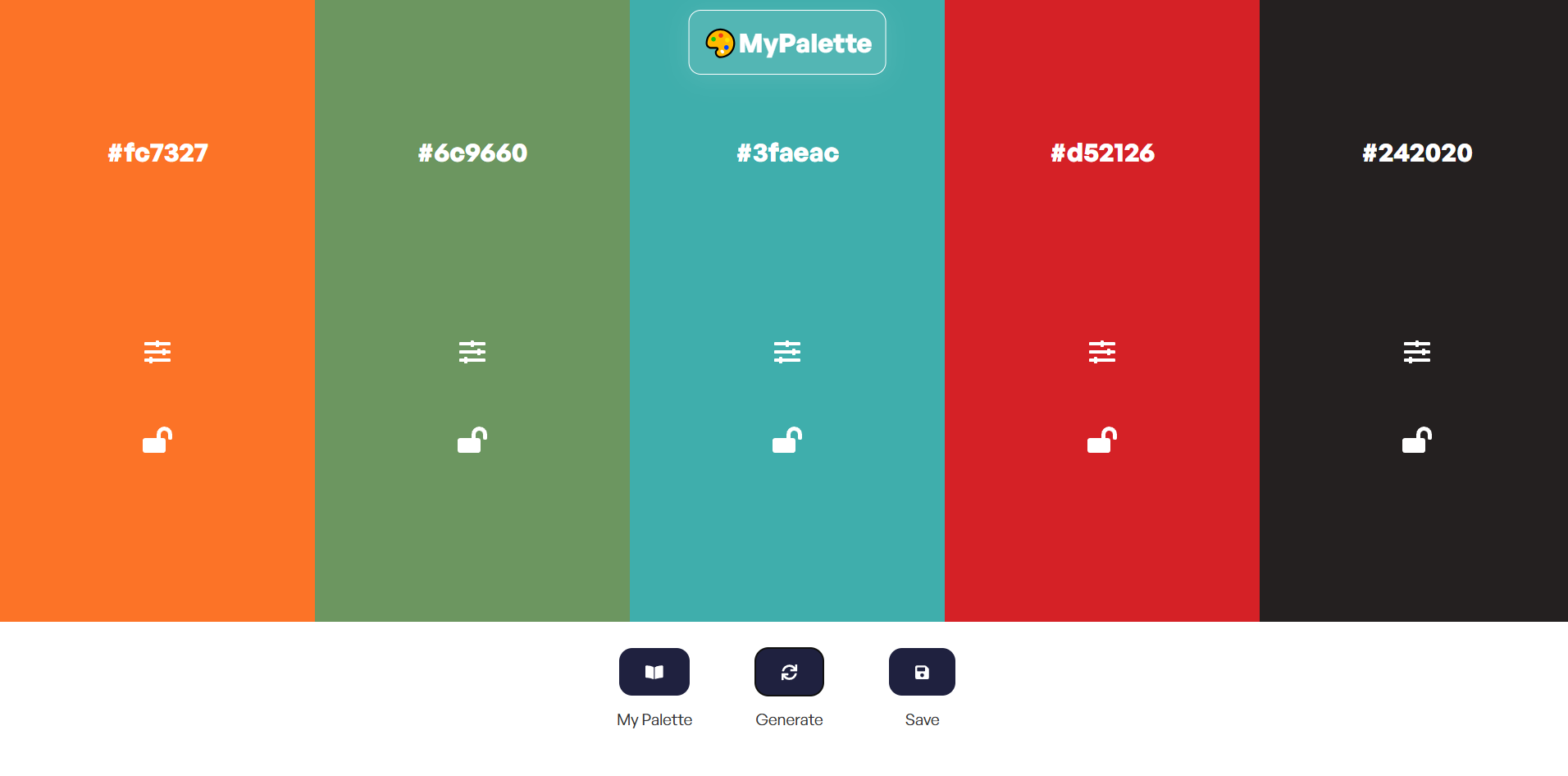 My Palette screenshot 1