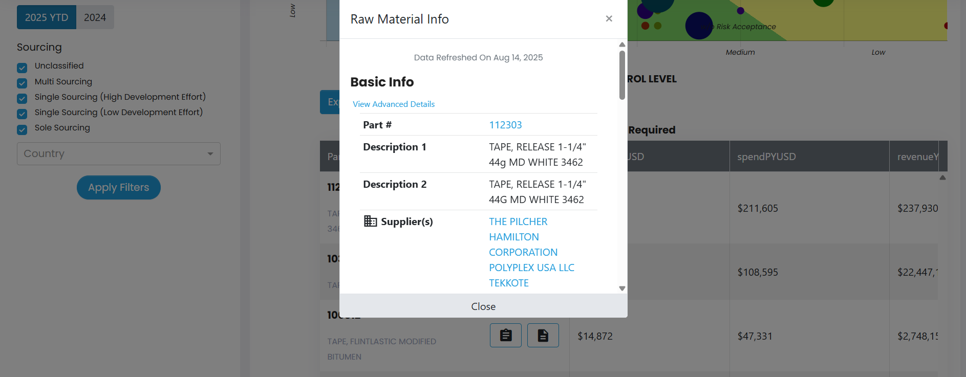 Supplier Risk screenshot 6